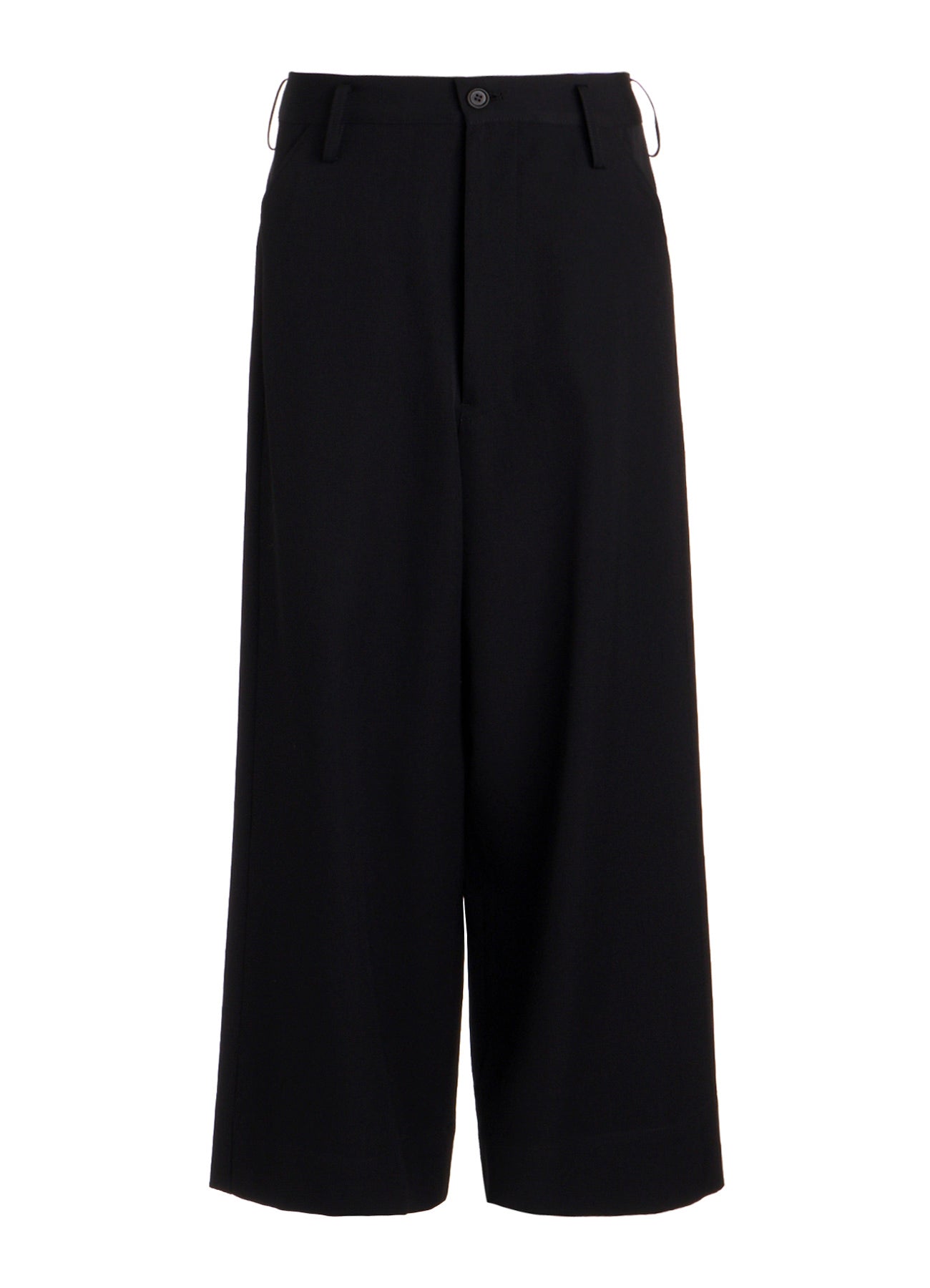 GABARDINE MAXI WIDE PANTS