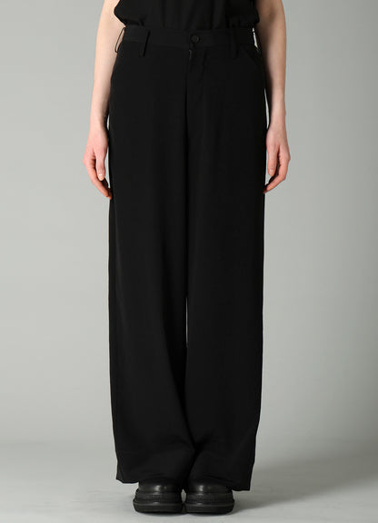 Ta/Pe CREPE DE CHINE MAXI WIDE PANTS