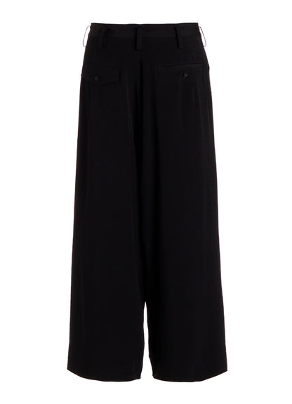 Ta/Pe CREPE DE CHINE MAXI WIDE PANTS