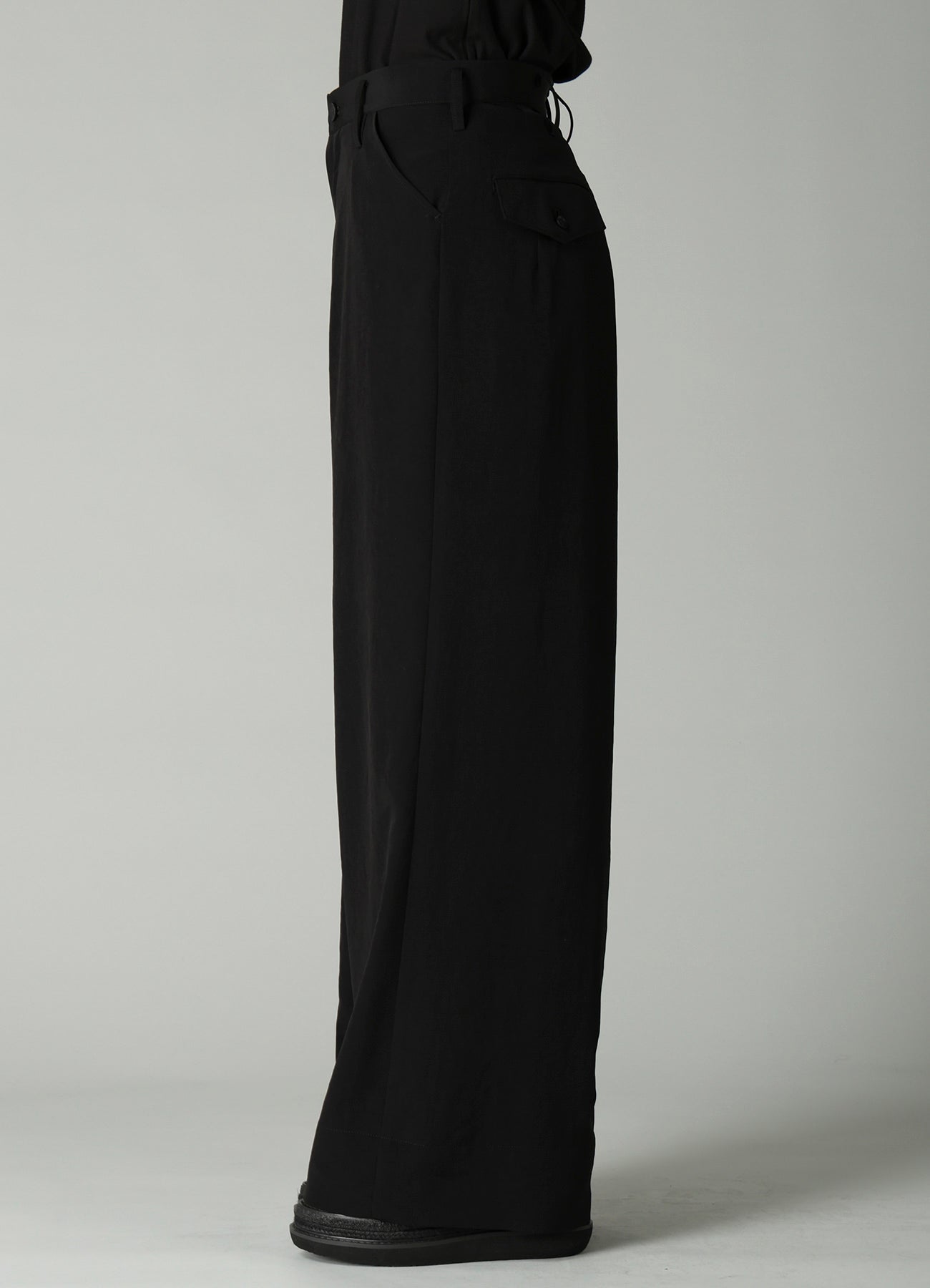 Ta/Pe CREPE DE CHINE MAXI WIDE PANTS