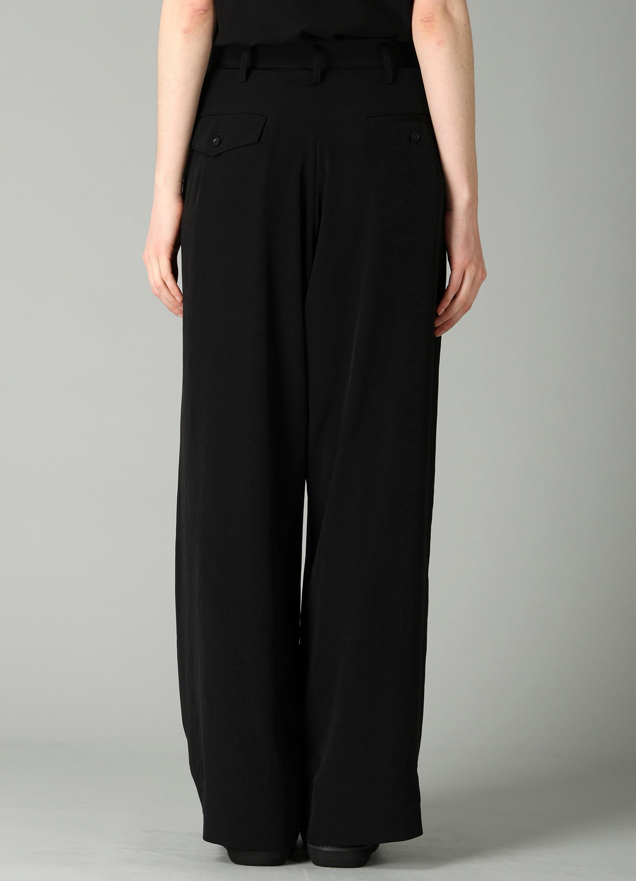 Ta/Pe CREPE DE CHINE MAXI WIDE PANTS