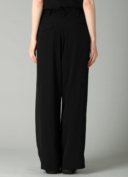 Ta/Pe CREPE DE CHINE MAXI WIDE PANTS