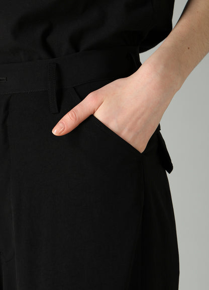 Ta/Pe CREPE DE CHINE MAXI WIDE PANTS