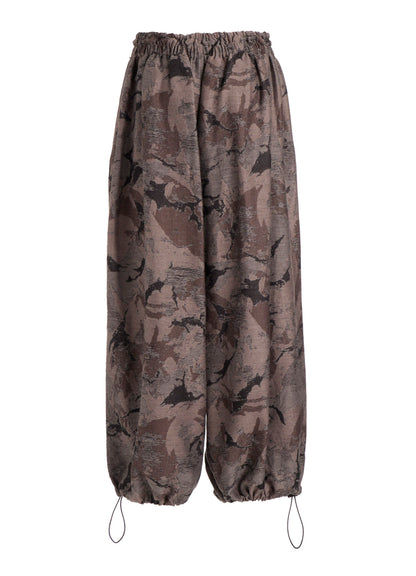 JQ CAMOUFLAGE PARACHUTE PANTS