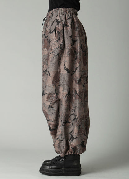 JQ CAMOUFLAGE PARACHUTE PANTS