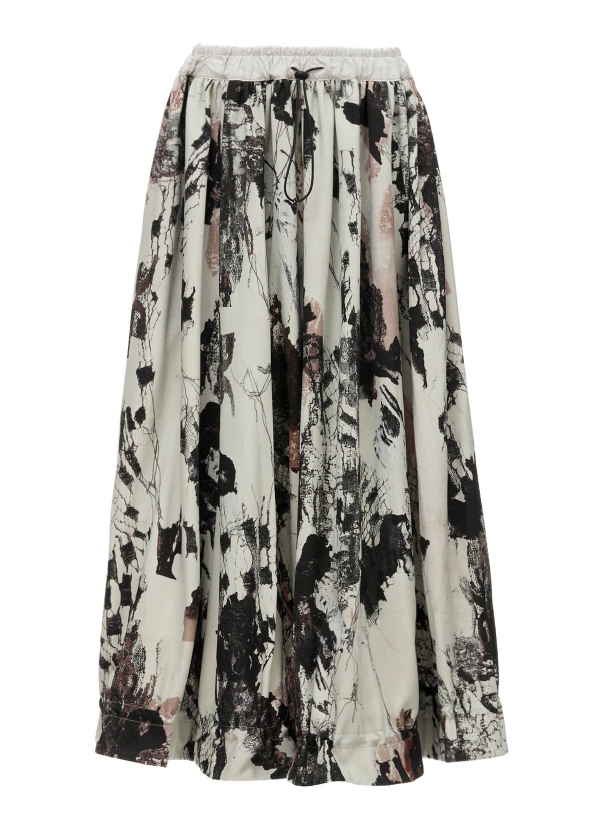 LACE FLOWER PT GATHERED SKIRT