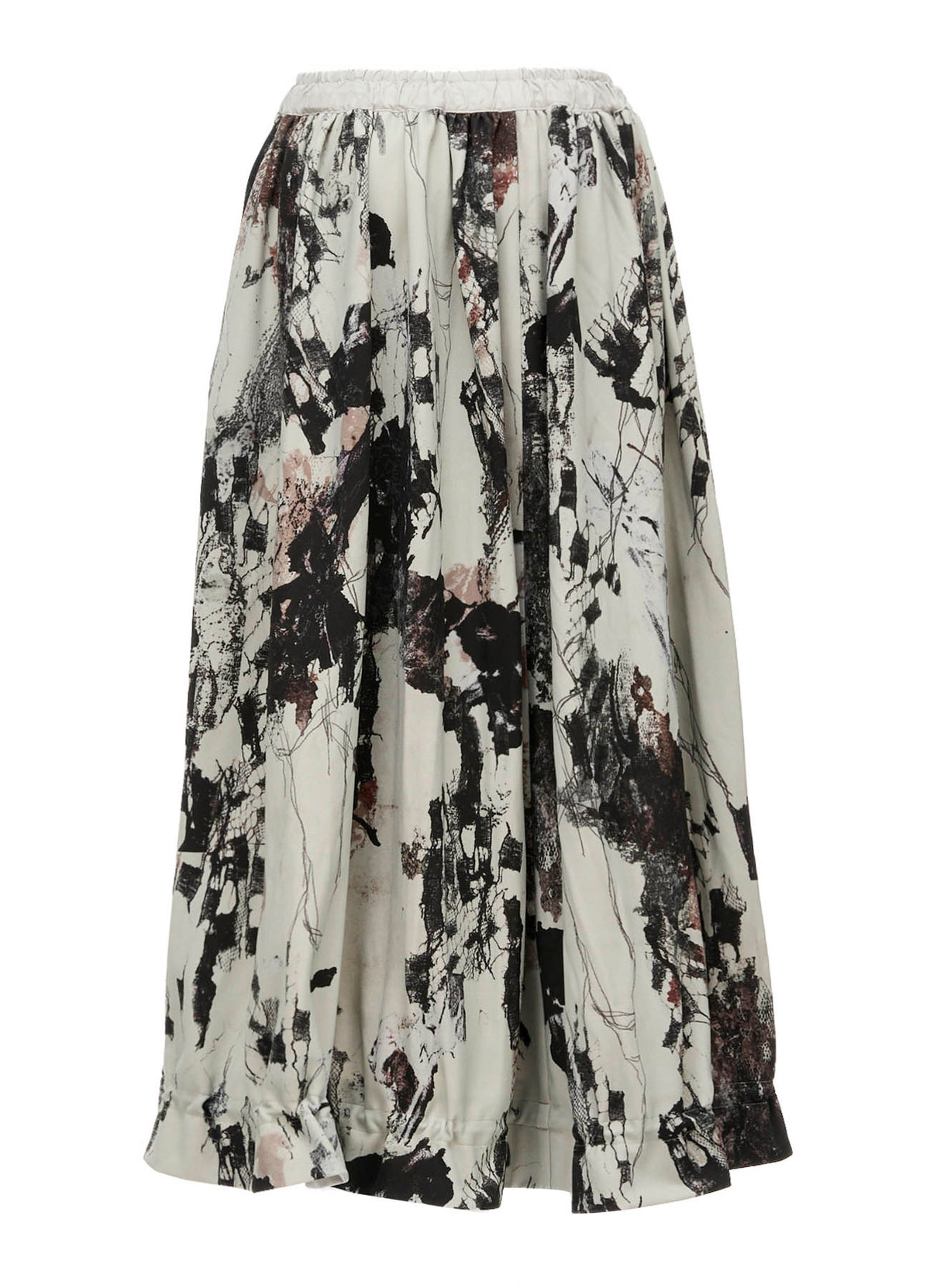 LACE FLOWER PT GATHERED SKIRT
