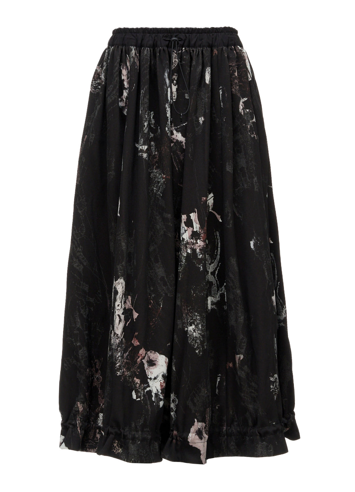 LACE FLOWER PT GATHERED SKIRT