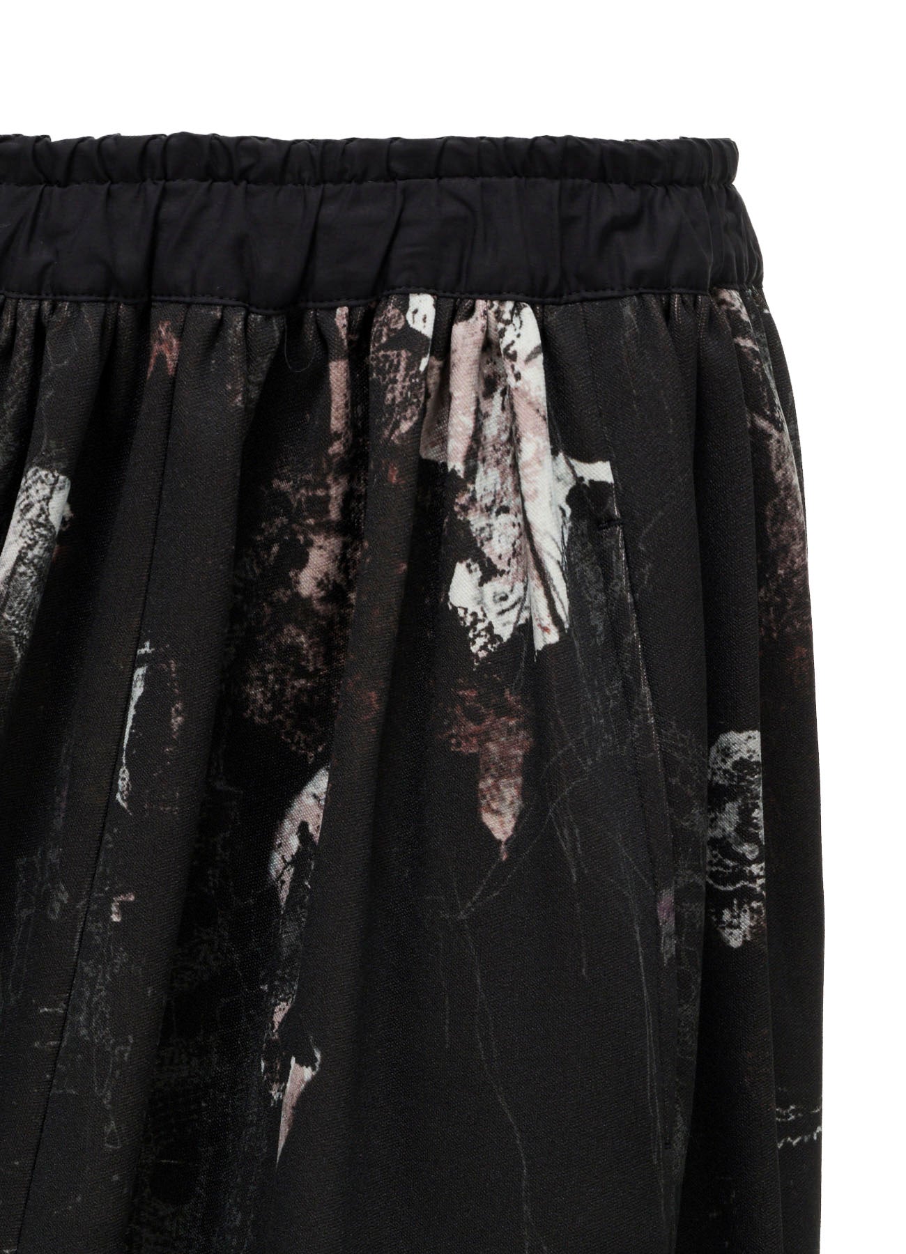 LACE FLOWER PT GATHERED SKIRT