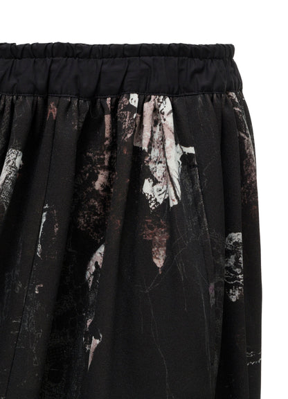 LACE FLOWER PT GATHERED SKIRT