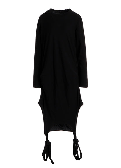 COTTON SINGLE JERSEY STRAP DETAIL T