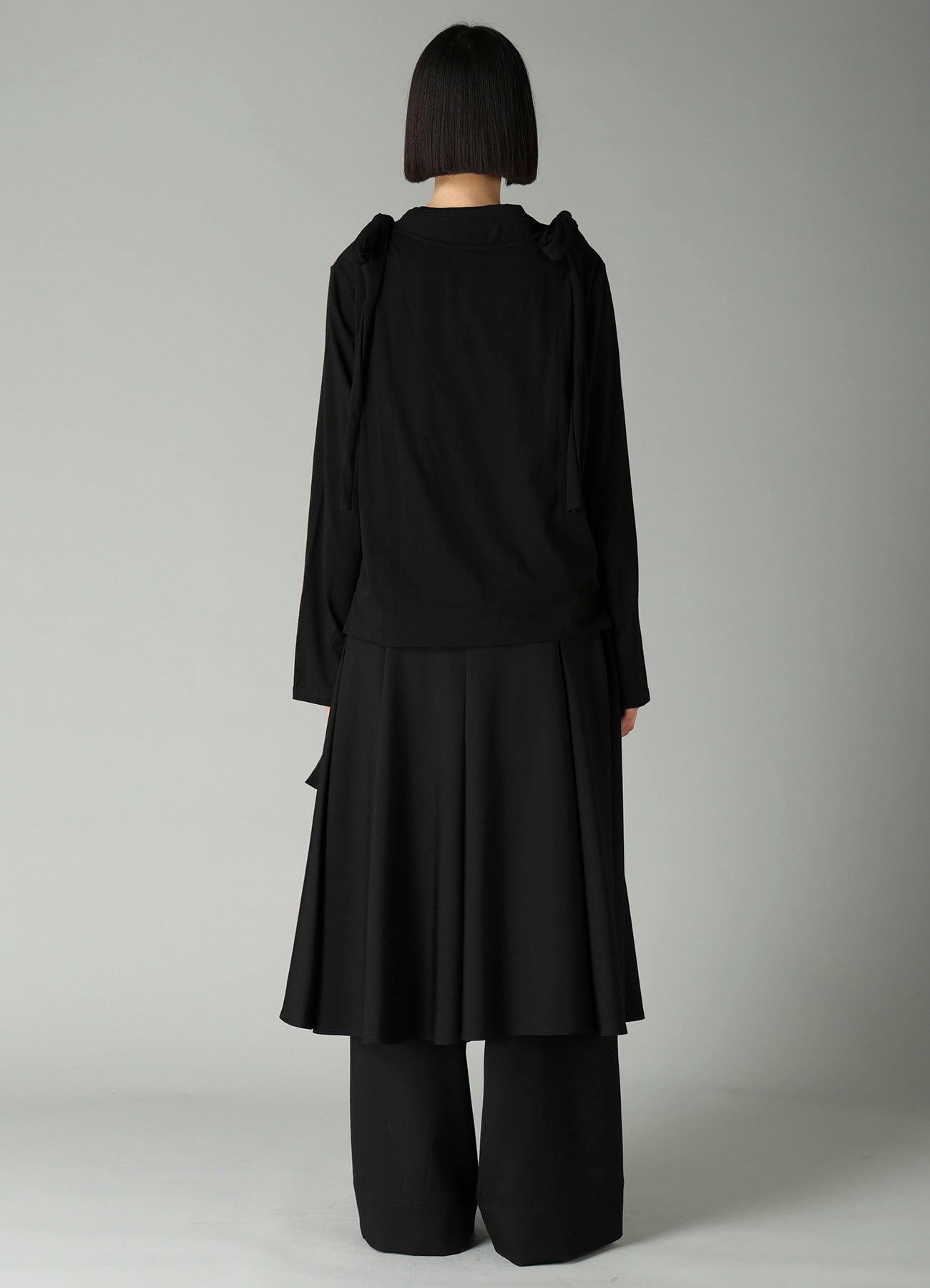 COTTON SINGLE JERSEY STRAP DETAIL T
