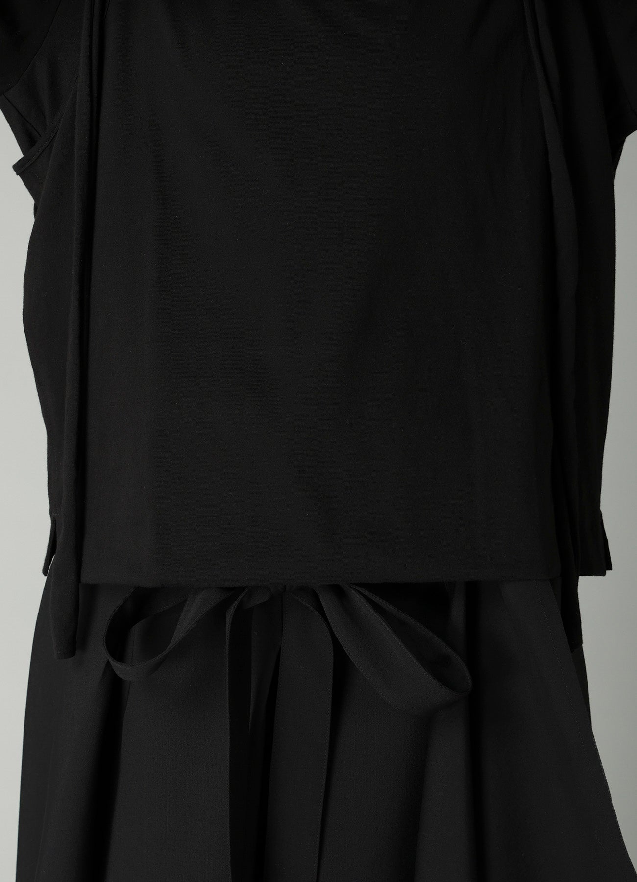 COTTON SINGLE JERSEY STRAP DETAIL T