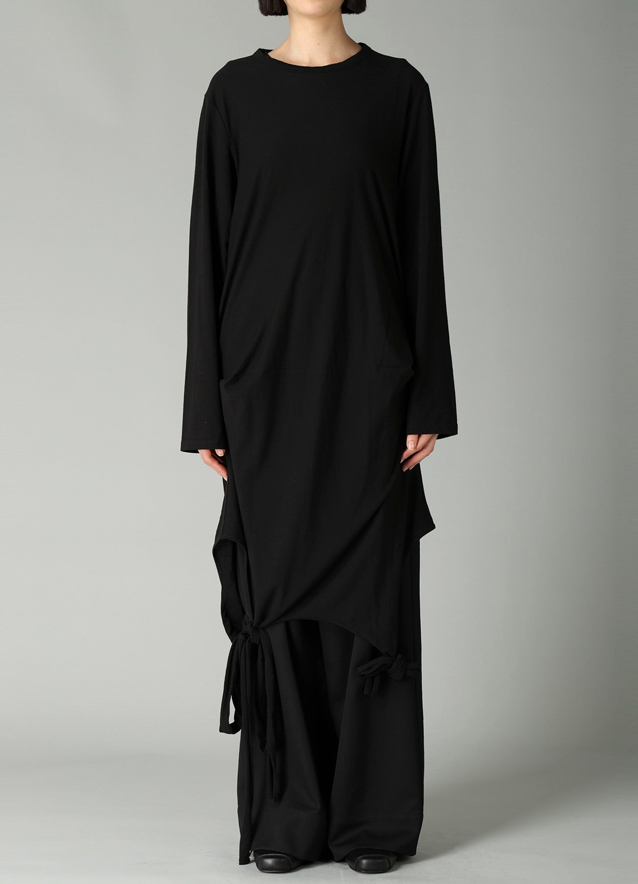COTTON SINGLE JERSEY STRAP DETAIL T