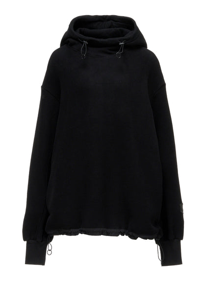Liy/C BRUSHED FRENCH TERRY PULLOVER HIGHNECK HOODY