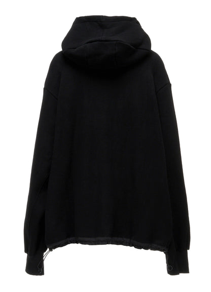 Liy/C BRUSHED FRENCH TERRY PULLOVER HIGHNECK HOODY