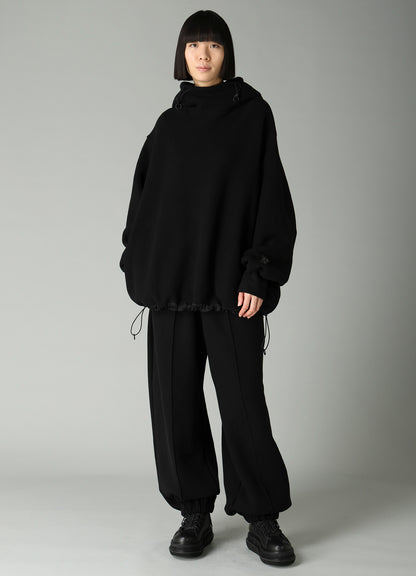 Liy/C BRUSHED FRENCH TERRY PULLOVER HIGHNECK HOODY