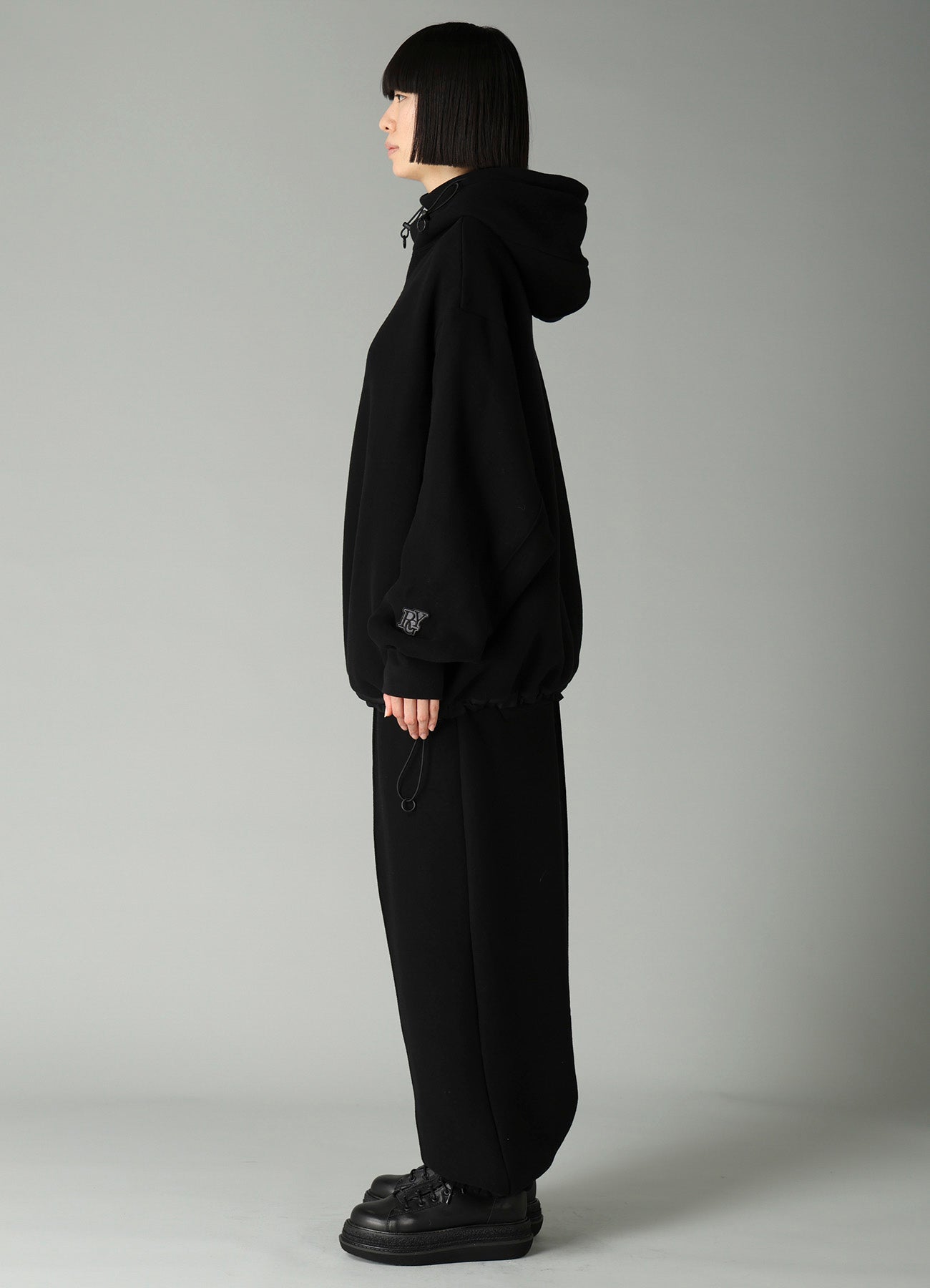 yohji yamamoto pour homme カットソー フーディ Liy/C BRUSHED FRENCH TERRY PULLOVER HIGHNECK HOODY – THE SHOP