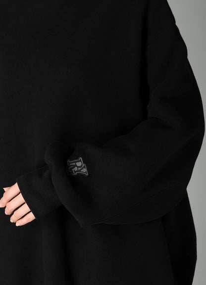Liy/C BRUSHED FRENCH TERRY PULLOVER HIGHNECK HOODY