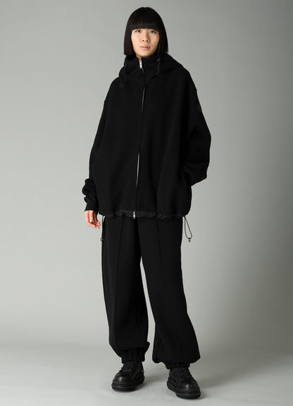 Liy/C BRUSHED FRENCH TERRY HIGHNECK HOODY
