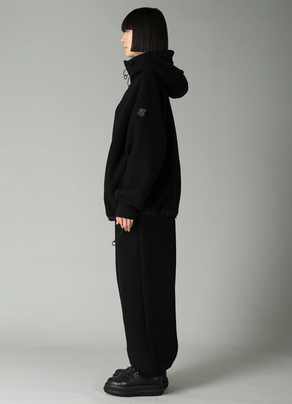 Liy/C BRUSHED FRENCH TERRY HIGHNECK HOODY
