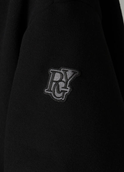 Liy/C BRUSHED FRENCH TERRY HIGHNECK HOODY