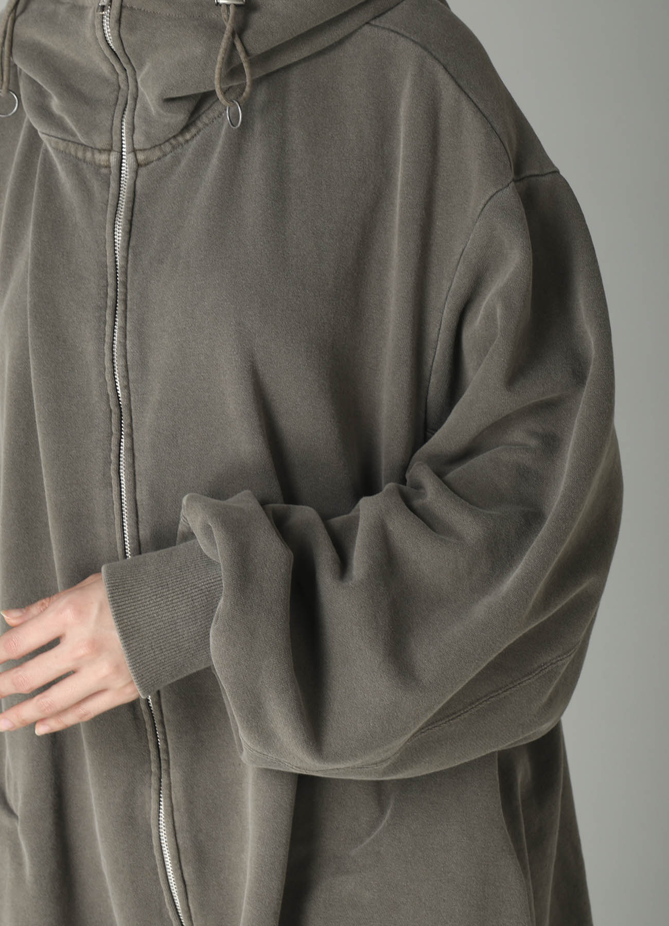 30/10 FRENCH TERRY HIGHNECK HOODY