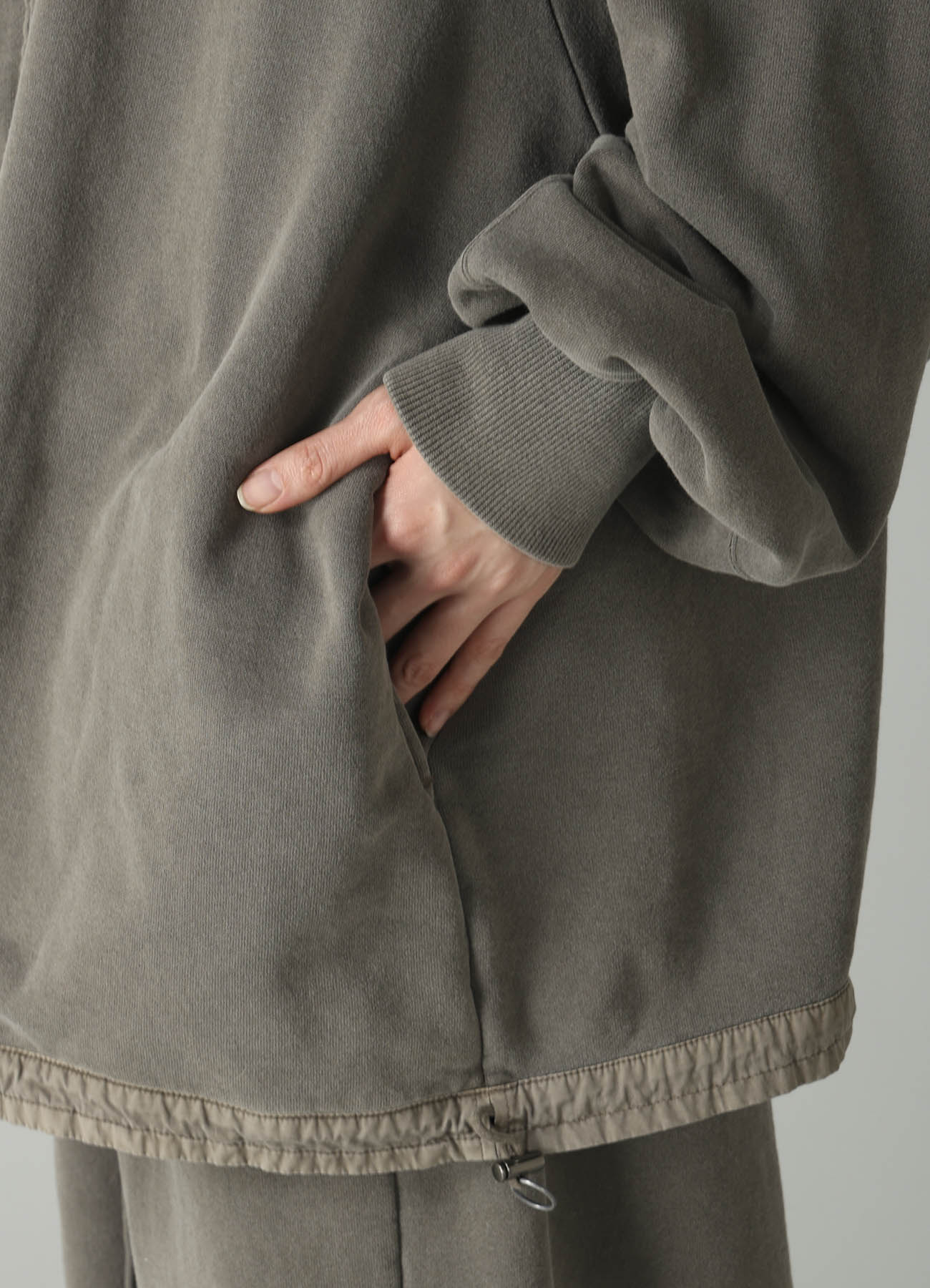30/10 FRENCH TERRY HIGHNECK HOODY