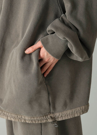 30/10 FRENCH TERRY HIGHNECK HOODY
