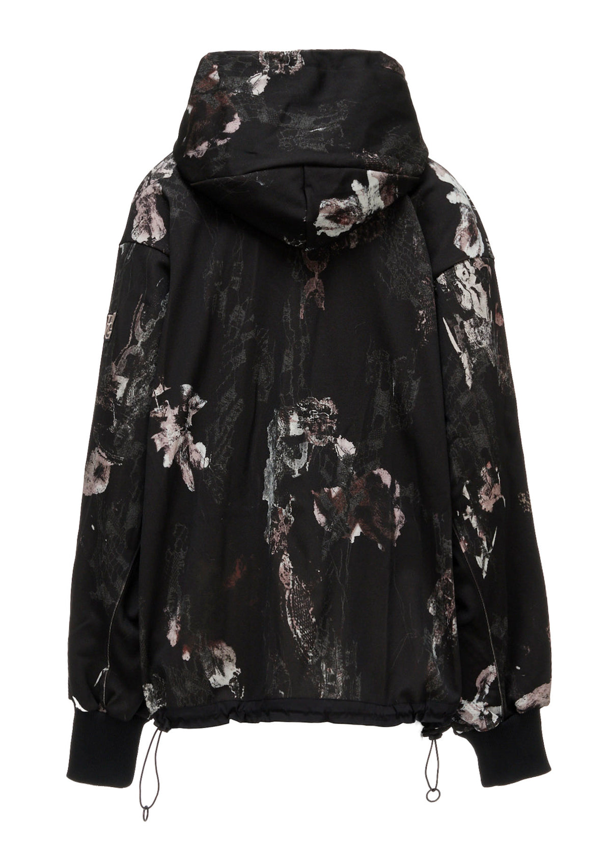 LACE FLOWER PT HIGHNECK HOODY