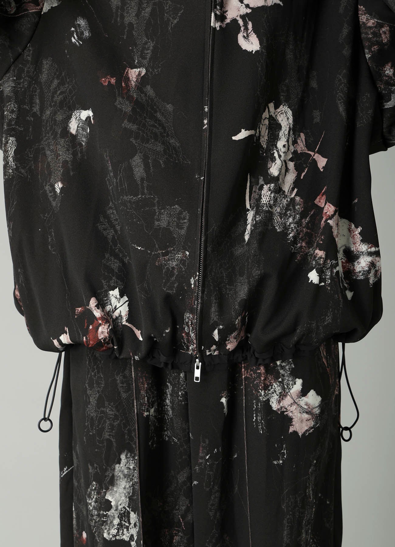 LACE FLOWER PT HIGHNECK HOODY