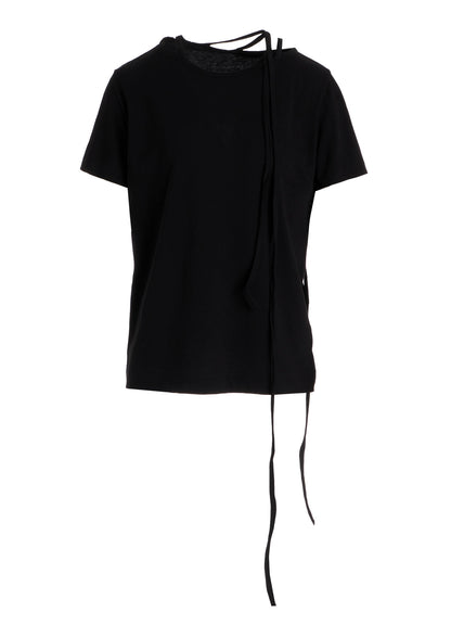COTTON SINGLE JERSEY BINDER SHORT SLV T