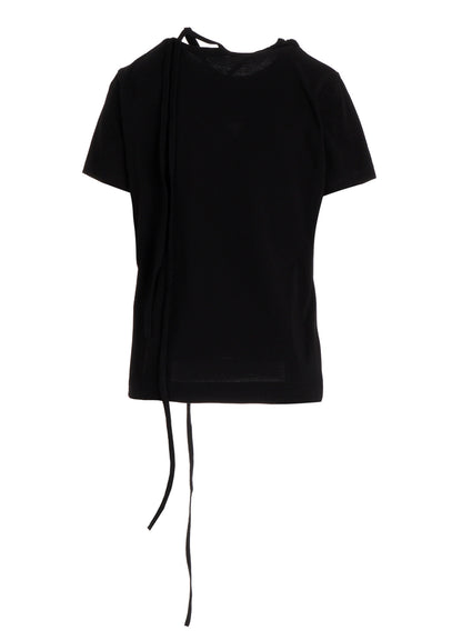 COTTON SINGLE JERSEY BINDER SHORT SLV T