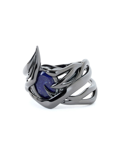 SV/LL/GUN ABYSS RING BLK