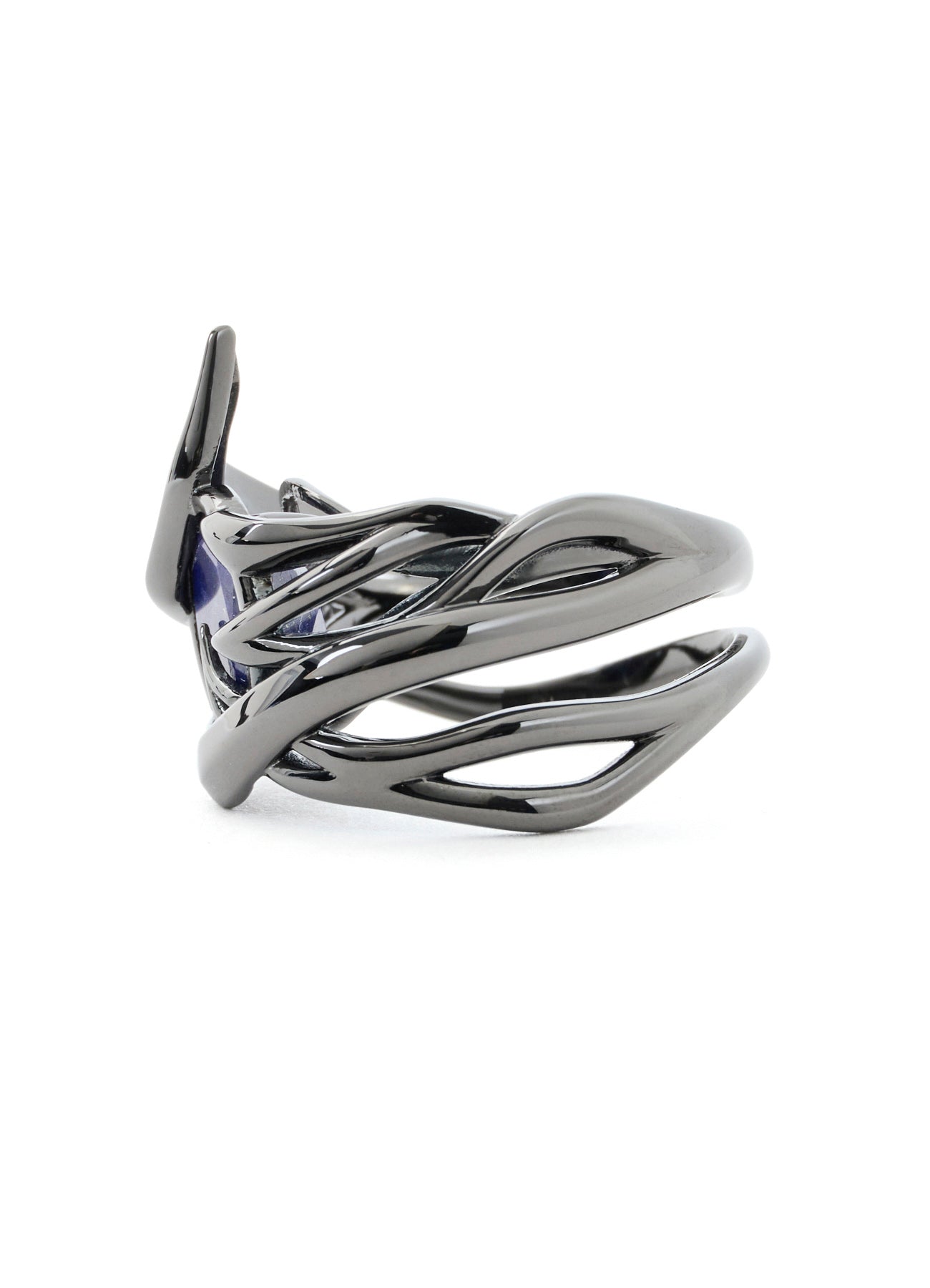 SV/LL/GUN ABYSS RING BLK