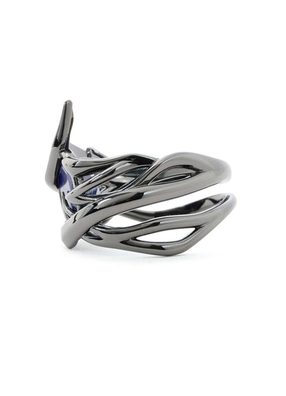 SV/LL/GUN ABYSS RING BLK