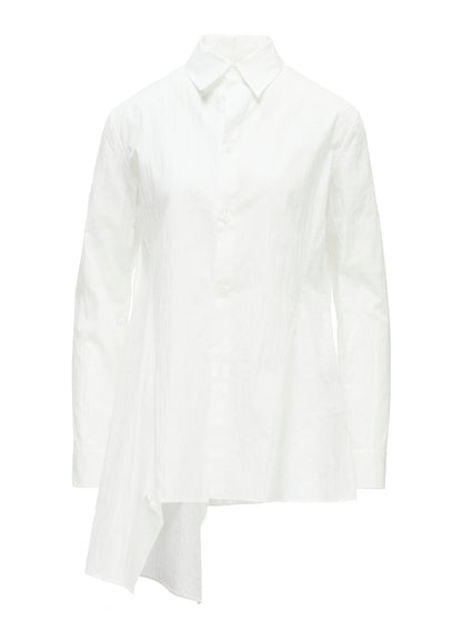 BROAD R PANELED LONG SHIRT