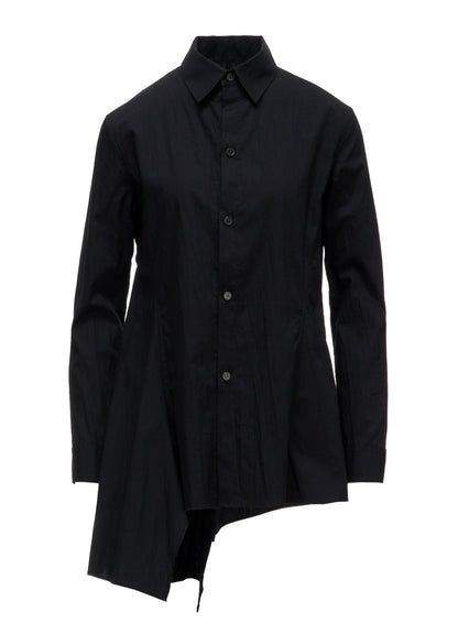 BROAD R PANELED LONG SHIRT