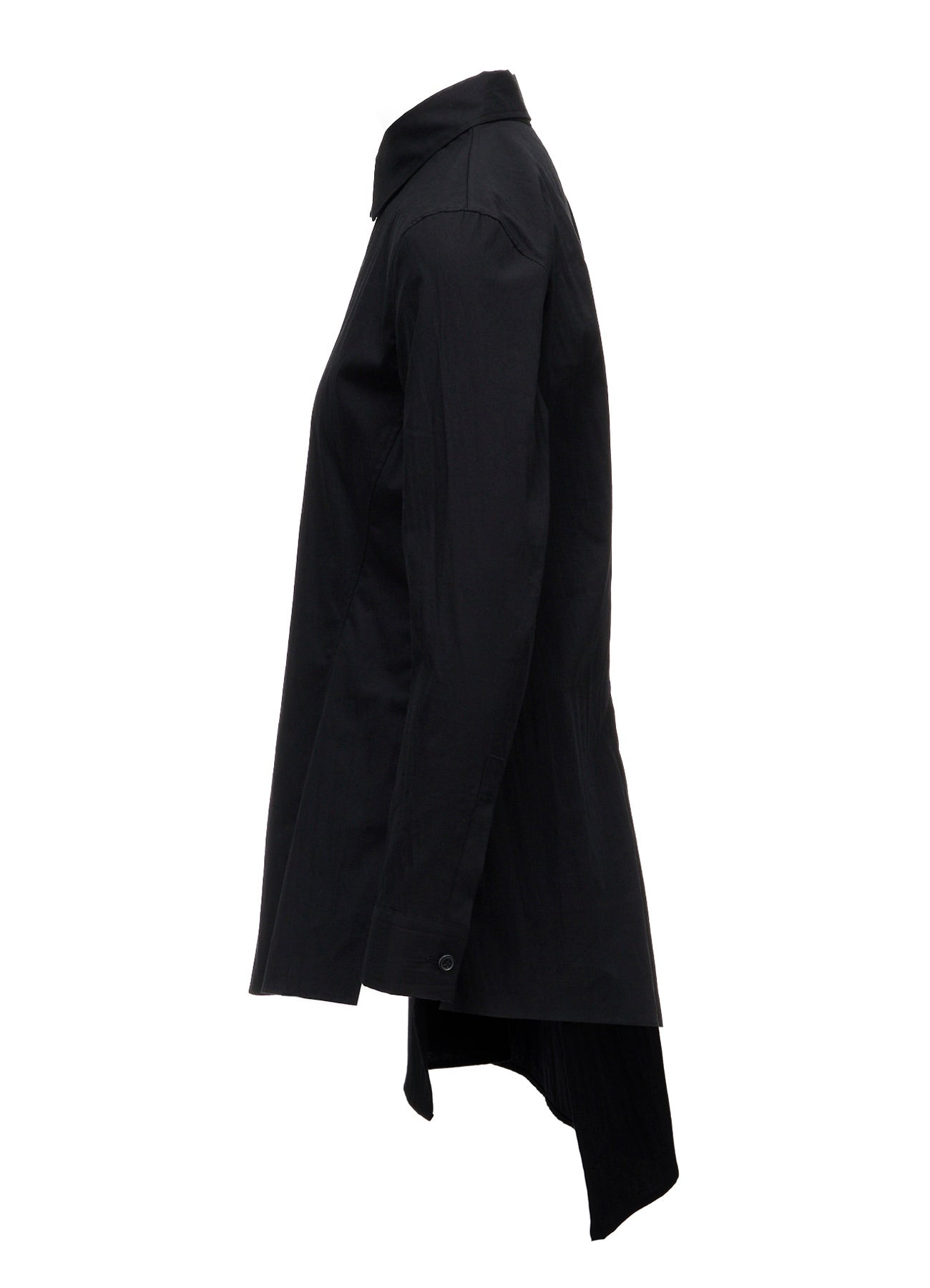 BROAD R PANELED LONG SHIRT