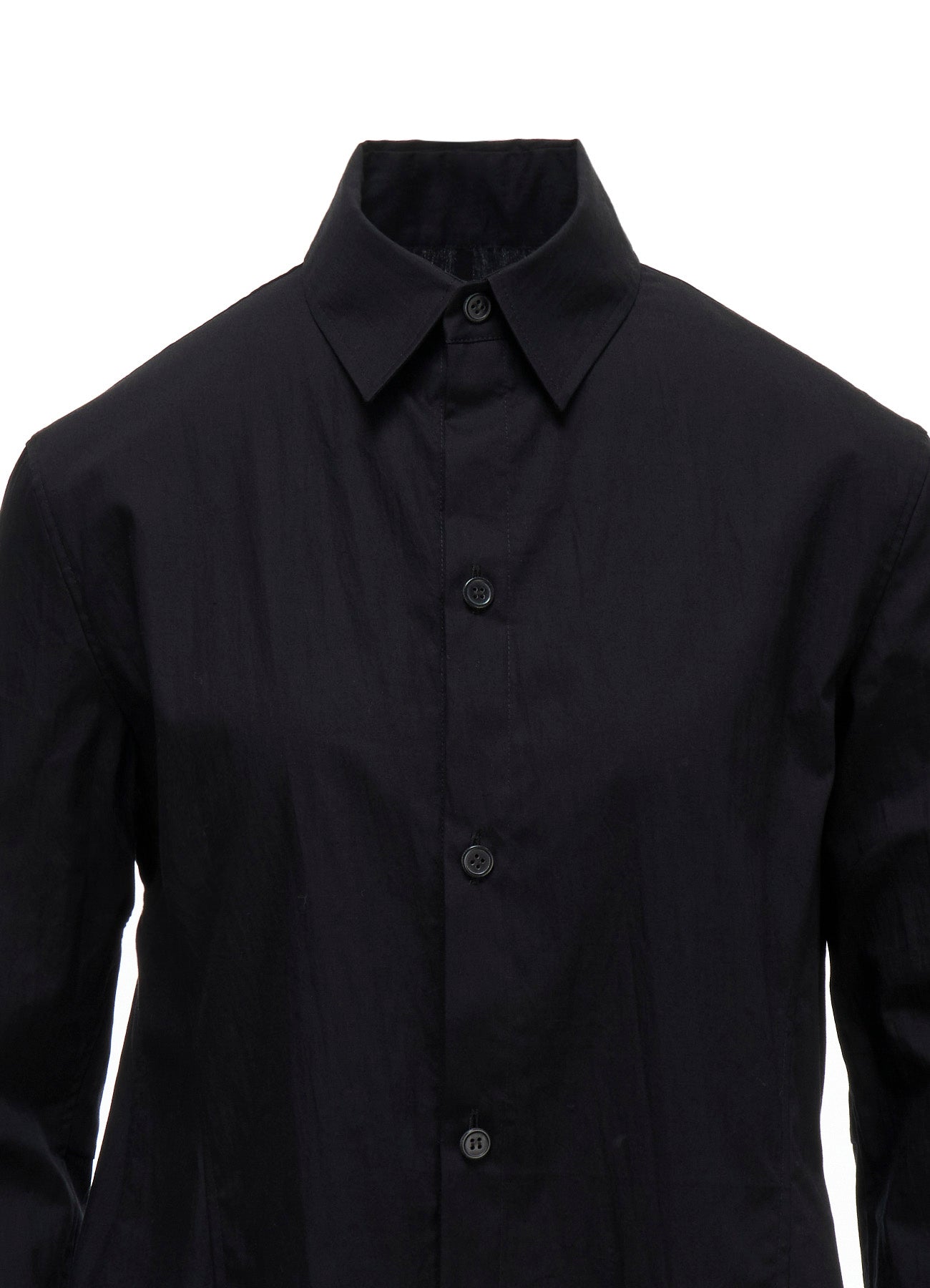 BROAD R PANELED LONG SHIRT