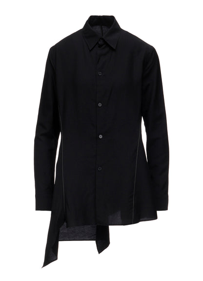 Ry/Si VOILE R PANELED LONG SHIRT