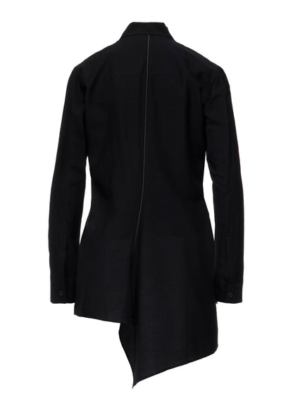 Ry/Si VOILE R PANELED LONG SHIRT