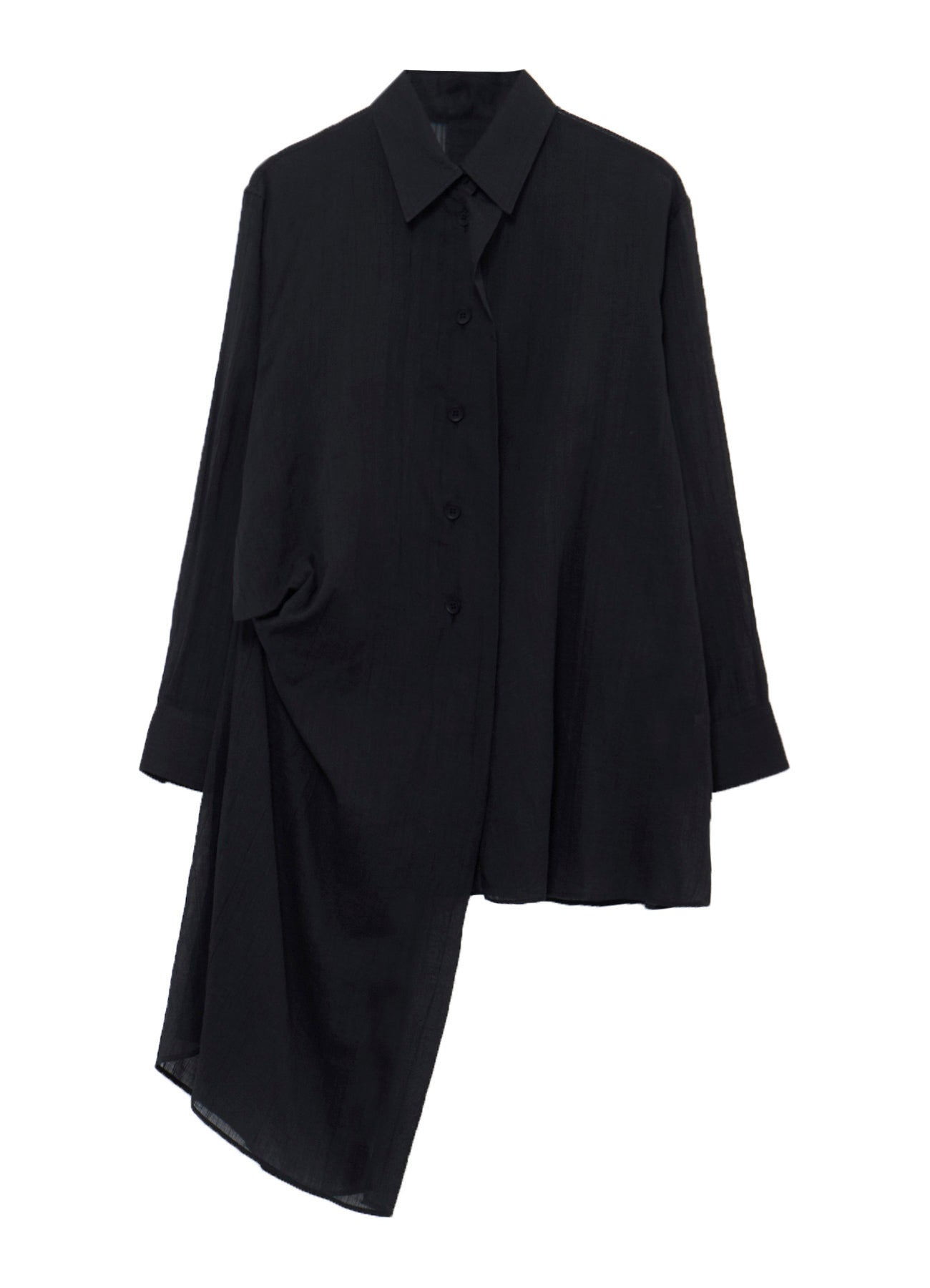 C/Li CATCH WASHER TUCK&DRAPE BLOUSE