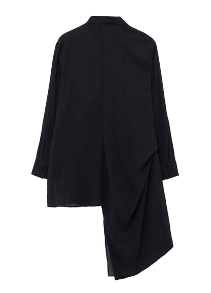 C/Li CATCH WASHER TUCK&DRAPE BLOUSE
