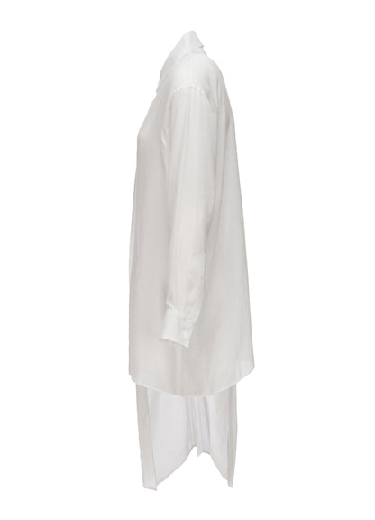 CELLULOSE LAWN TUCK&DRAPE BLOUSE