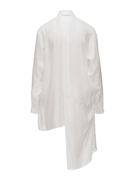 CELLULOSE LAWN TUCK&DRAPE BLOUSE