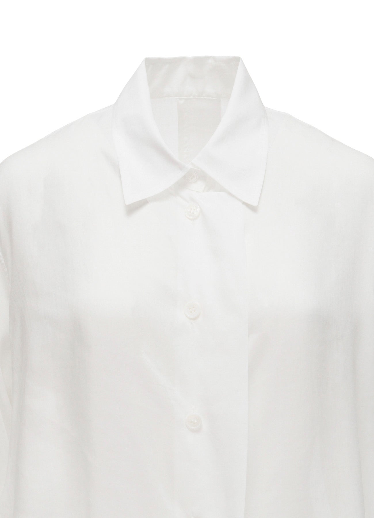 CELLULOSE LAWN TUCK&DRAPE BLOUSE