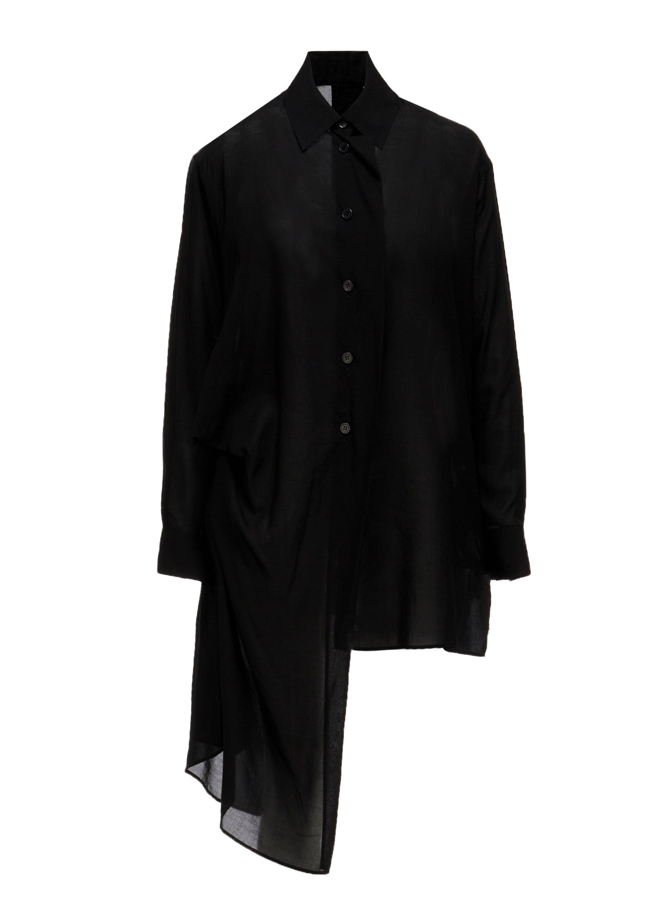CELLULOSE LAWN TUCK&DRAPE BLOUSE