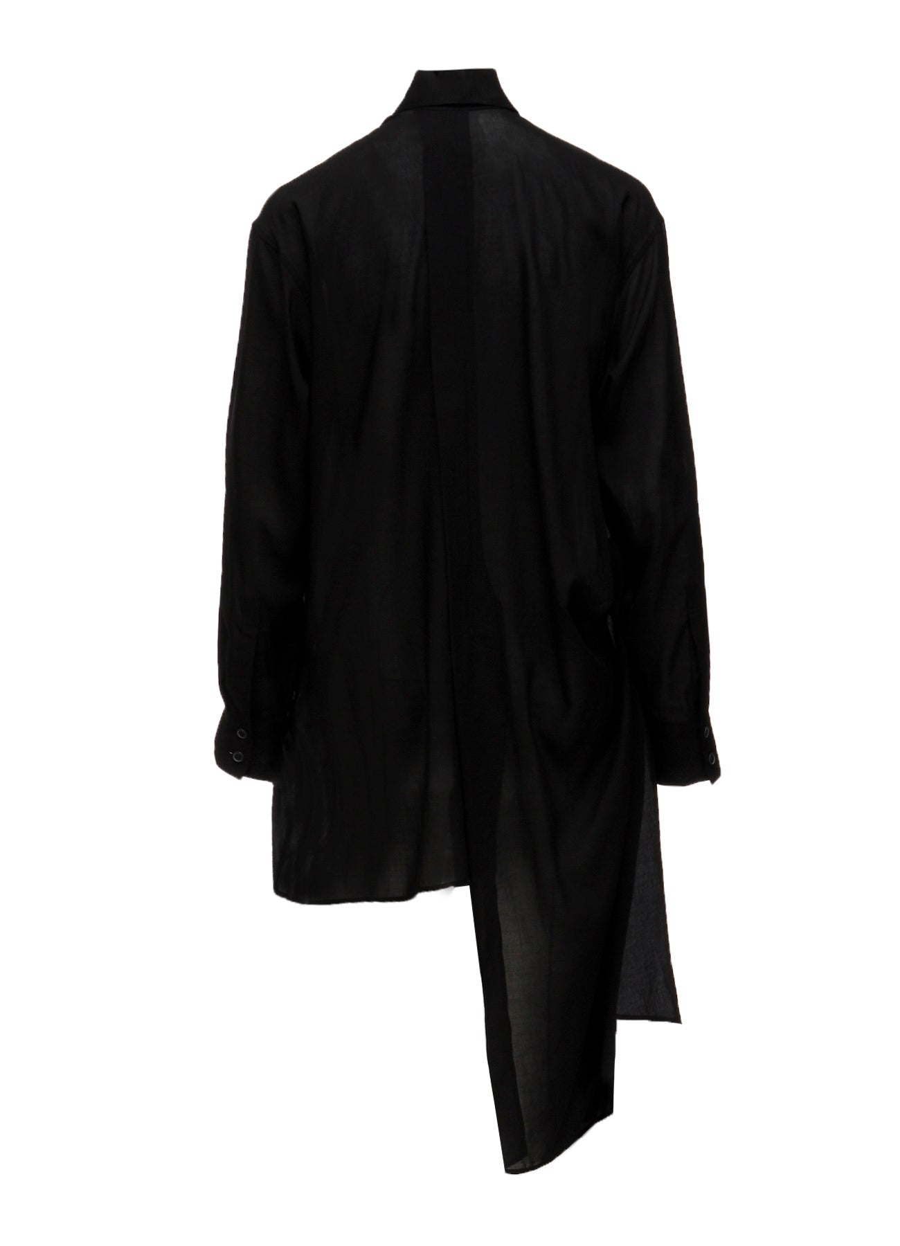 CELLULOSE LAWN TUCK&DRAPE BLOUSE