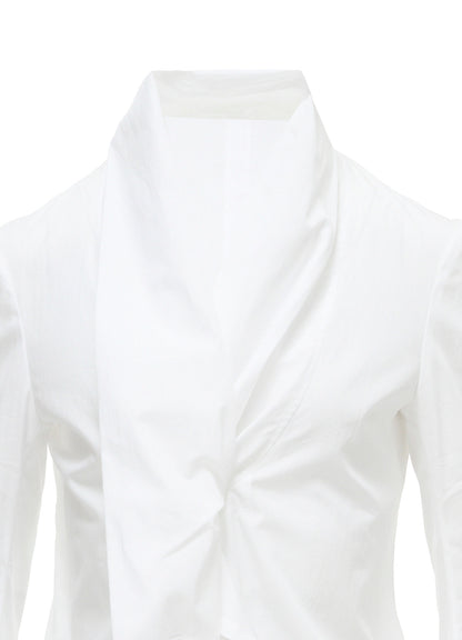 BROAD STOLE DETAIL BLOUSE